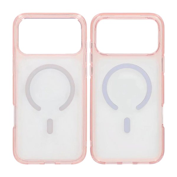 iPhone 17 Pro Deksel TPU MagSafe Rosa