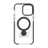 iPhone 15 Pro Deksel Ring Stand MagSafe Svart