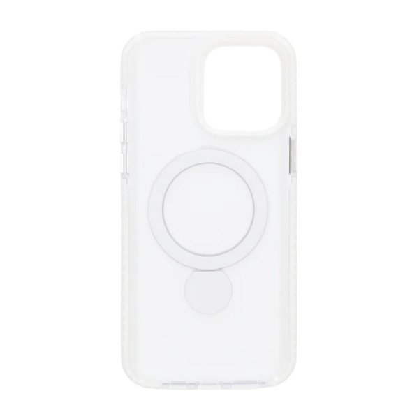 iPhone 15 Pro Deksel Ring Stand MagSafe Transparent