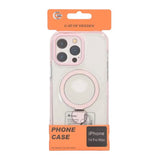 iPhone 14 Pro Max Deksel Ring Stand MagSafe Rosa