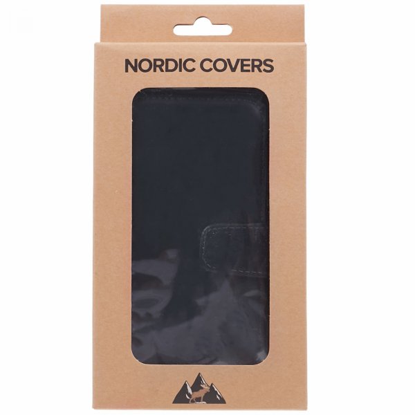 Nordic Covers Samsung Galaxy A05s Etui Essential Leather Raven Black