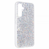Nordic Covers Samsung Galaxy A55 Deksel Sparkle Series Stardust Silver