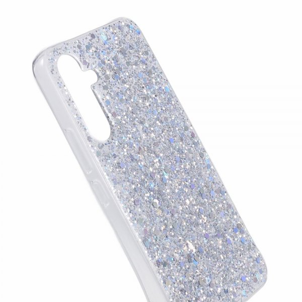 Nordic Covers Samsung Galaxy A55 Deksel Sparkle Series Stardust Silver