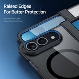 Dux Ducis iPhone Duo Deksel med Gångjärnsskydd Aimo Series MagSafe Svart