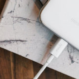Moshi USB-A ladekabel for Lightning 3m Hvit