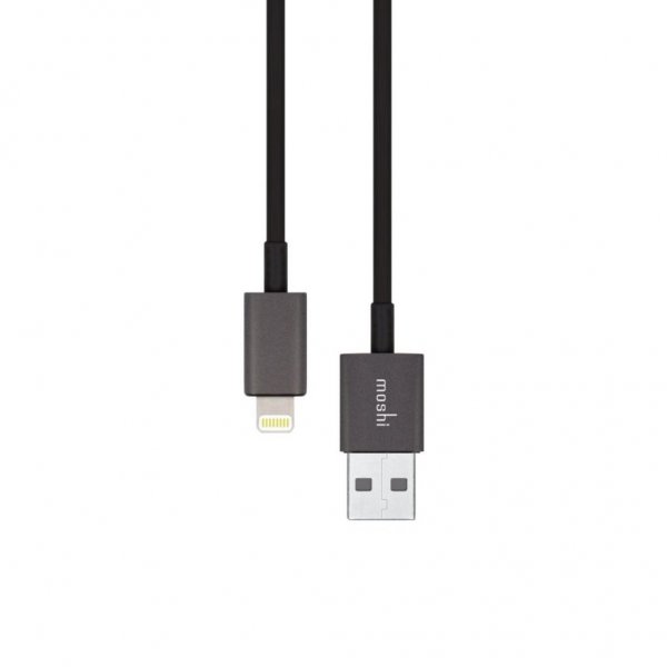 Moshi Kabel USB Cable with Lightning Connector 1 m Svart