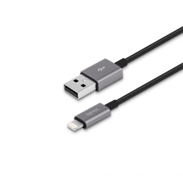 Moshi USB-A ladekabel for Lightning 3m Svart