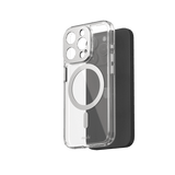 Moshi iPhone 15 Pro Deksel iGlaze MagSafe Luna Silver