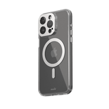 Moshi iPhone 15 Pro Max Deksel iGlaze MagSafe Luna Silver