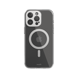 Moshi iPhone 15 Pro Max Deksel iGlaze MagSafe Luna Silver