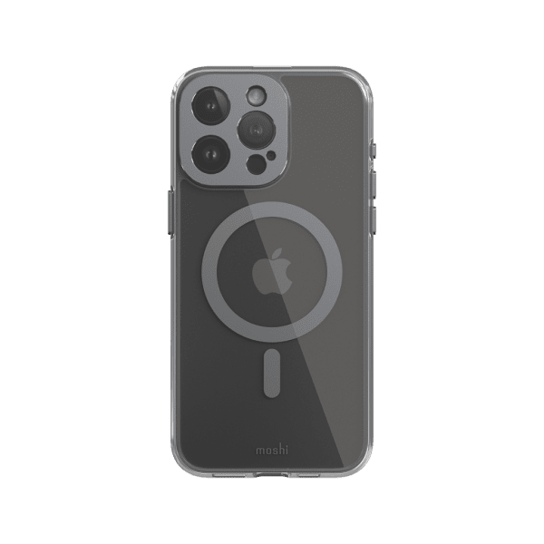 Moshi iPhone 15 Pro Max Deksel iGlaze MagSafe Meteorite Gray