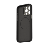 Moshi iPhone 15 Pro Max Deksel Napa MagSafe Midnight Black