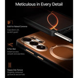 Torras Samsung Galaxy S26 Ultra Deksel Ostand Q3 Vegskin Amber Brown