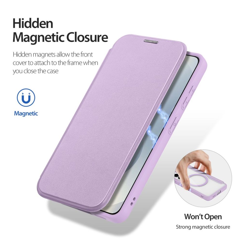 Dux Ducis Samsung Galaxy S26 Etui Skin X Pro Series MagSafe Lilla