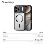 Dux Ducis iPhone 17 Pro Max/iPhone 18 Pro Max Deksel Aimo Series MagSafe Svart
