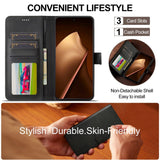 Lc.Imeeke Xiaomi 17T Pro Etui med Kortlomme Stativfunksjon Svart