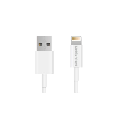 MobileFriend Kabel USB-A till Lightning 1m