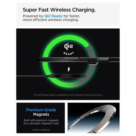 Spigen Samsung Galaxy Z Flip 8 Deksel Air Fit Pro MagFit Svart
