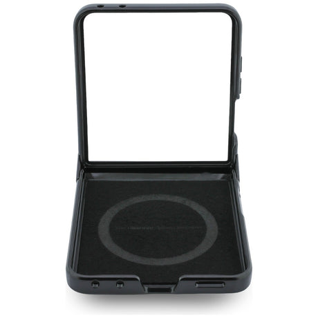 BMW Samsung Galaxy Z Flip 8 Deksel Tricolor Stripe Svart