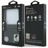 BMW Samsung Galaxy Z Flip 8 Deksel Tricolor Stripe Svart