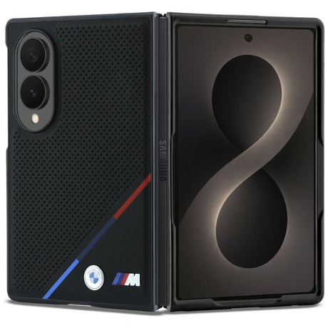 BMW Samsung Galaxy Z Fold 8 Deksel Tricolor Stripe Svart