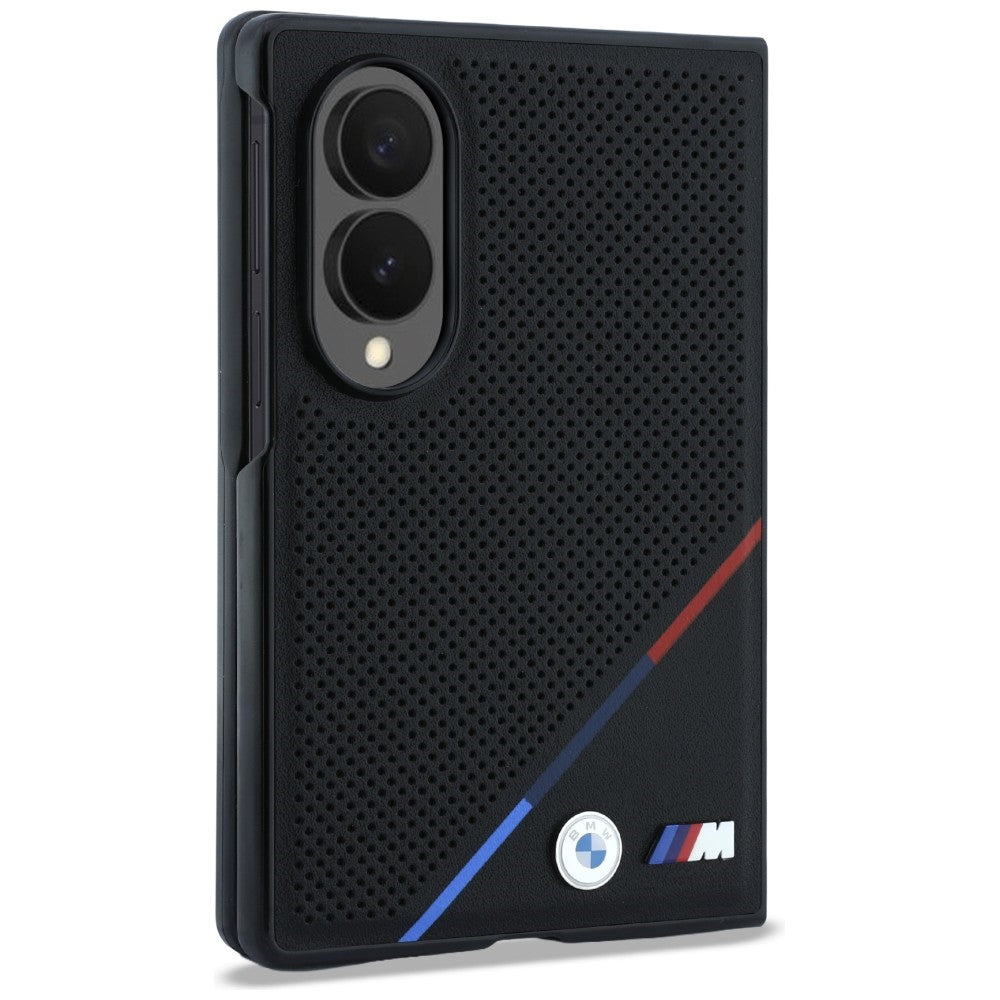 BMW Samsung Galaxy Z Fold 8 Deksel Tricolor Stripe Svart