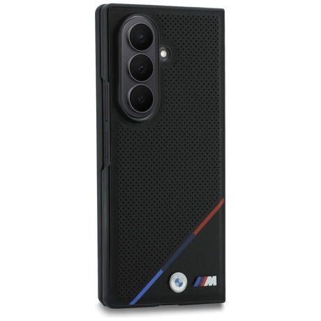 BMW Samsung Galaxy Z Fold 8 Ultra Deksel Tricolor Stripe Svart
