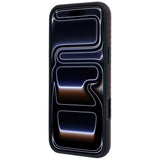 BMW iPhone 17 Pro/iPhone 18 Pro Deksel M Carbon Metal Logo Burgundy