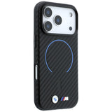 BMW iPhone 17 Pro/iPhone 18 Pro Deksel M Carbon Printed Ring Svart