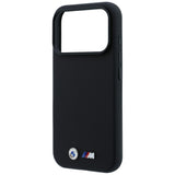 BMW iPhone 17 Pro/iPhone 18 Pro Deksel M Quadrille Kevlar med metallogo Svart