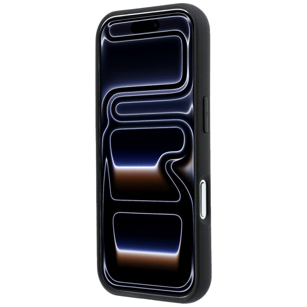 BMW iPhone 17 Pro/iPhone 18 Pro Deksel M Quadrille Kevlar med trefargede linjer Svart