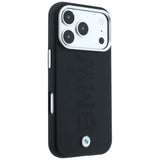 BMW iPhone 17 Pro/iPhone 18 Pro Deksel Centered Deboss Svart