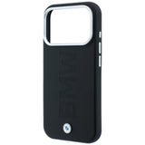 BMW iPhone 17 Pro Max/iPhone 18 Pro Max Deksel Centered Deboss Svart