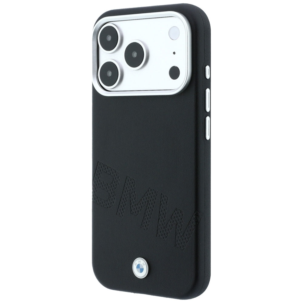 BMW iPhone 17 Pro/iPhone 18 Pro Deksel Inclined Deboss Svart