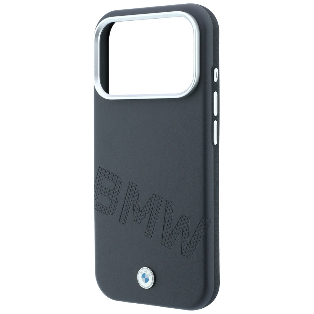 BMW iPhone 17 Pro Max/iPhone 18 Pro Max Deksel Inclined Deboss Grå