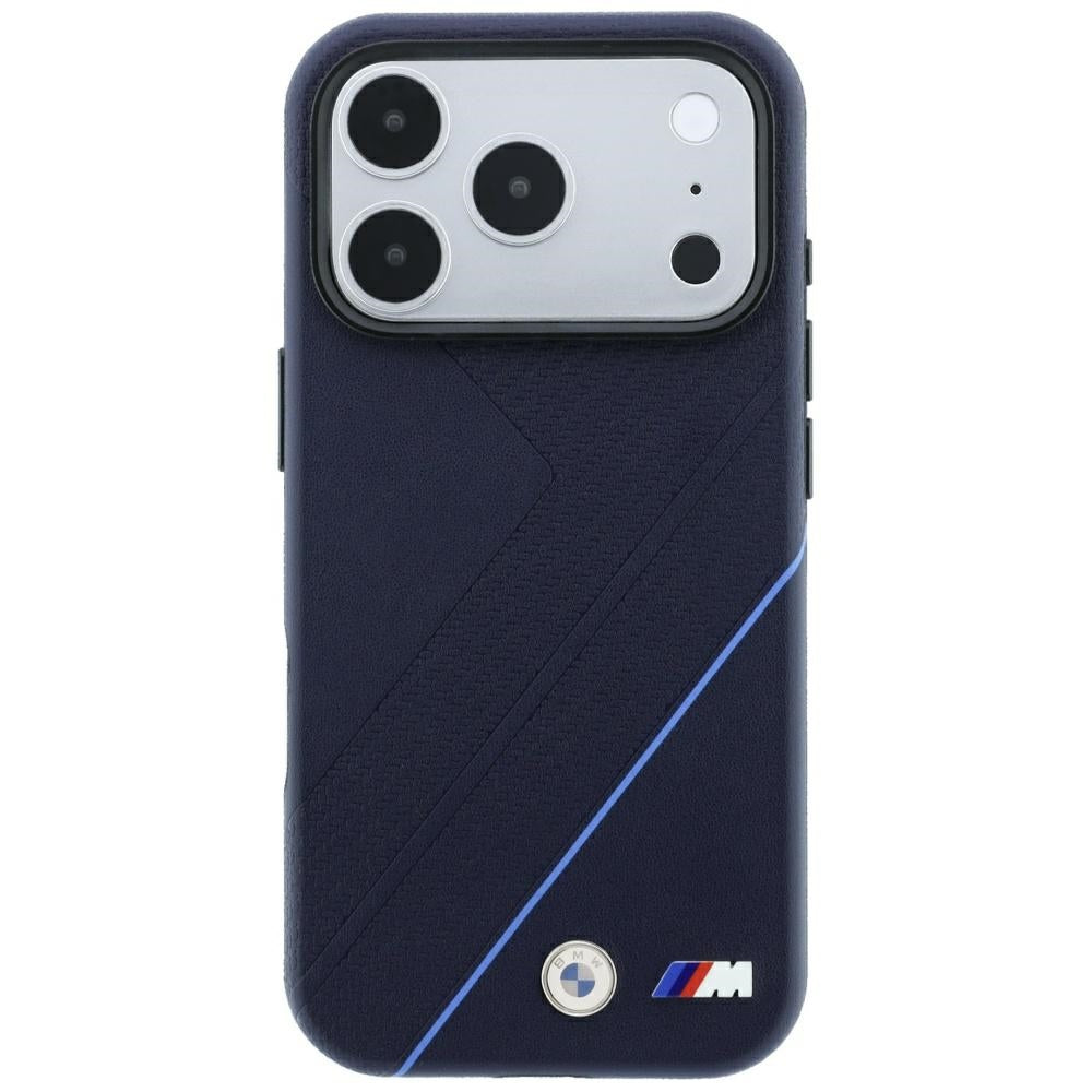 BMW iPhone 17 Pro Max/iPhone 18 Pro Max Deksel M Tire Track marineblå