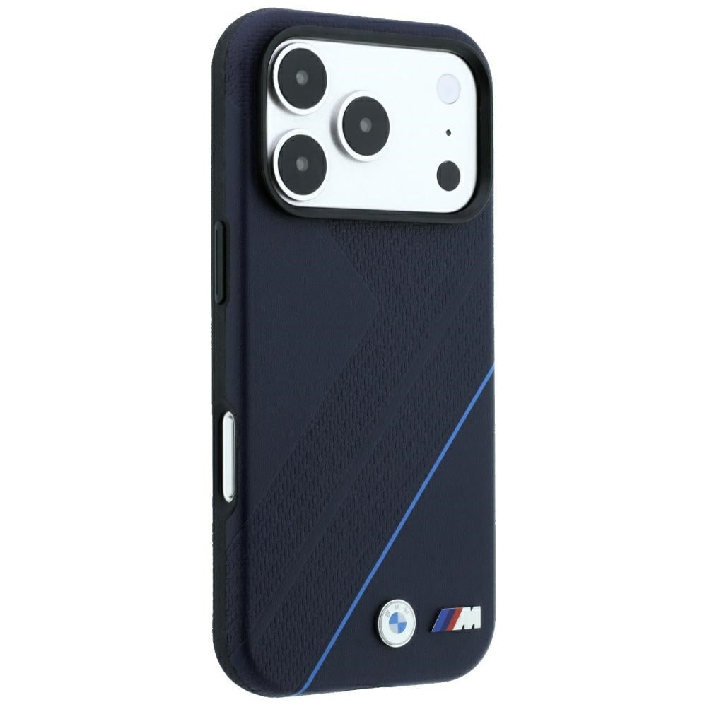 BMW iPhone 17 Pro Max/iPhone 18 Pro Max Deksel M Tire Track marineblå