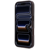 BMW iPhone 17 Pro Max/iPhone 18 Pro Max Deksel M Frosted Metal Logo Burgundy
