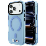BMW iPhone 17 Pro/iPhone 18 Pro Deksel M Frosted Metal Logo Blå