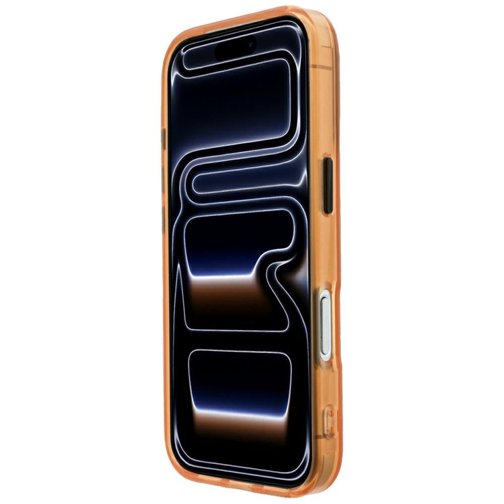 BMW iPhone 17 Pro/iPhone 18 Pro Deksel M Frosted Metal Logo Oransje
