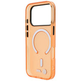 BMW iPhone 17 Pro/iPhone 18 Pro Deksel M Frosted Metal Logo Oransje