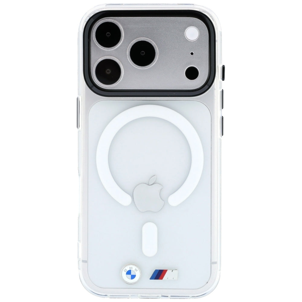 BMW iPhone 17 Pro/iPhone 18 Pro Deksel M med blank metallogo Klar
