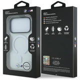 BMW iPhone 17 Pro/iPhone 18 Pro Deksel M med blank metallogo Klar