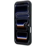 BMW iPhone 17 Pro/iPhone 18 Pro Deksel M Quadrille Kevlar med metallogo marineblå