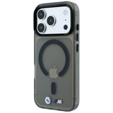 BMW iPhone 17 Pro/iPhone 18 Pro Deksel M Glossy Metal Logo Svart