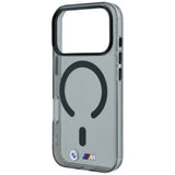 BMW iPhone 17 Pro/iPhone 18 Pro Deksel M Glossy Metal Logo Svart