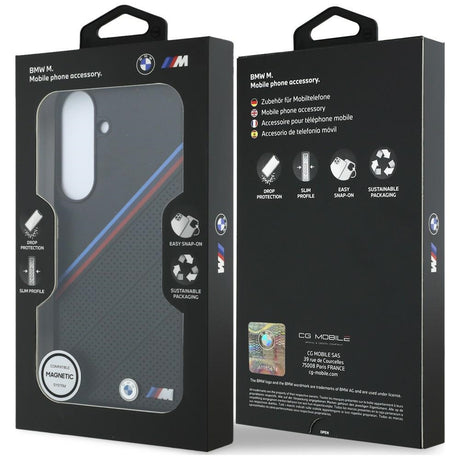 BMW Samsung Galaxy S26 FE Deksel Metal Logo MagSafe Svart