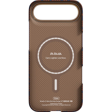 Pitaka iPhone Air Deksel Edge MagSafe Burning Oransje