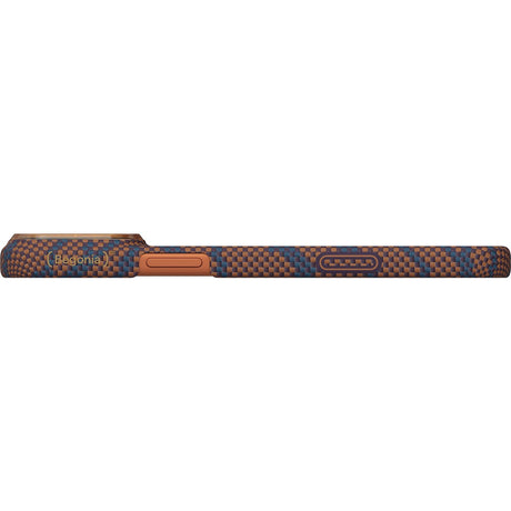 Pitaka iPhone 17 Pro Max Deksel Edge MagSafe Burning Oransje