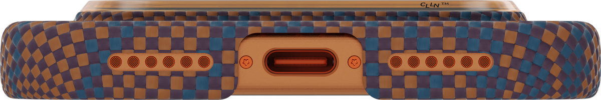 Pitaka iPhone 17 Pro Max Deksel Edge MagSafe Burning Oransje